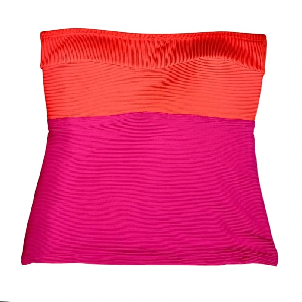 Tommy Bahama Ocean Point Colorblock Bandeau Tankini Top